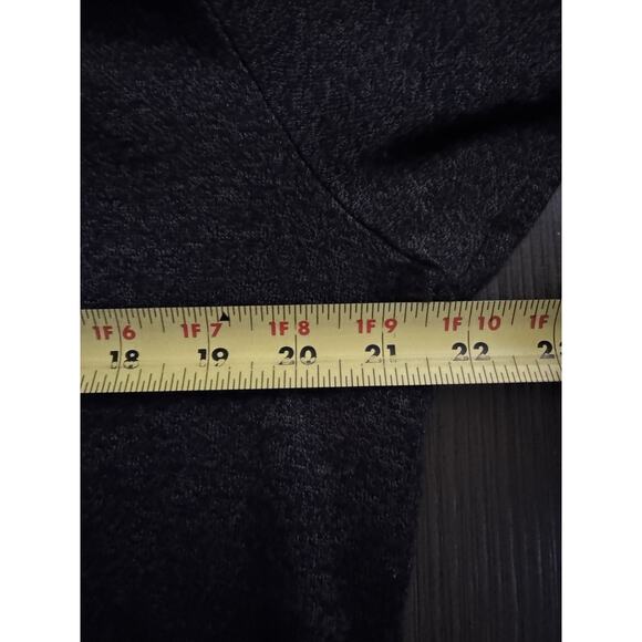 Abercrombie & Fitch Men’s Soft A&F Tee Minimalist Long Sleeve Charcoal Gray XL - Picture 5 of 6